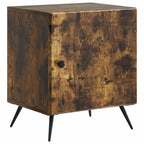Armadio da Notte 2 pcs Rovere Fumo 43 x 34,5 x 50 cm