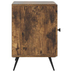 Armadio da Notte 2 pcs Rovere Fumo 43 x 34,5 x 50 cm