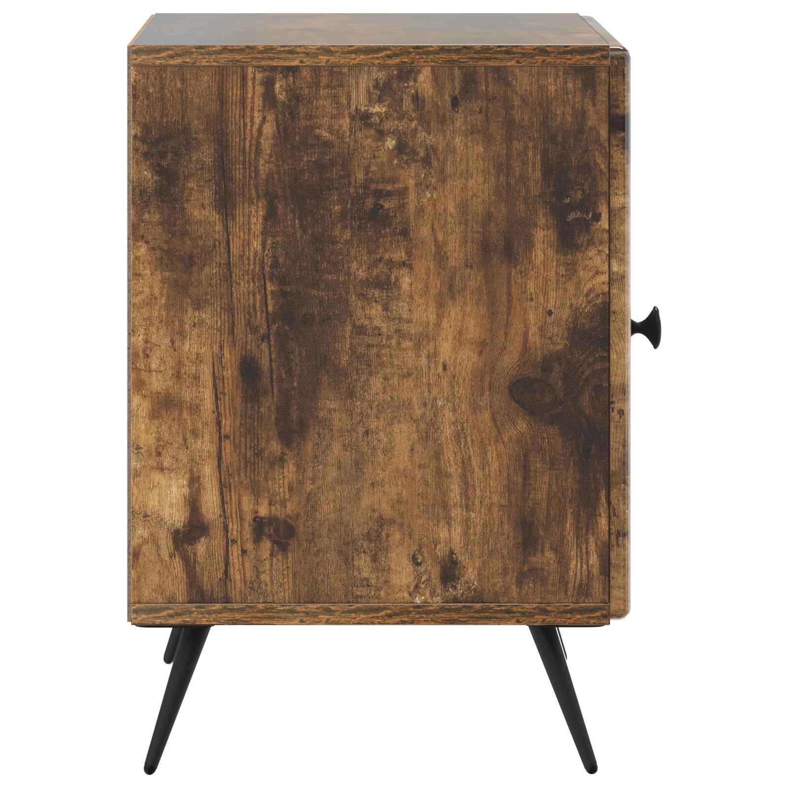 Armadio da Notte 2 pcs Rovere Fumo 43 x 34,5 x 50 cm