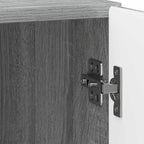 Armadio da Notte 2 pcs Grigio Sonoma 43 x 34,5 x 50 cm