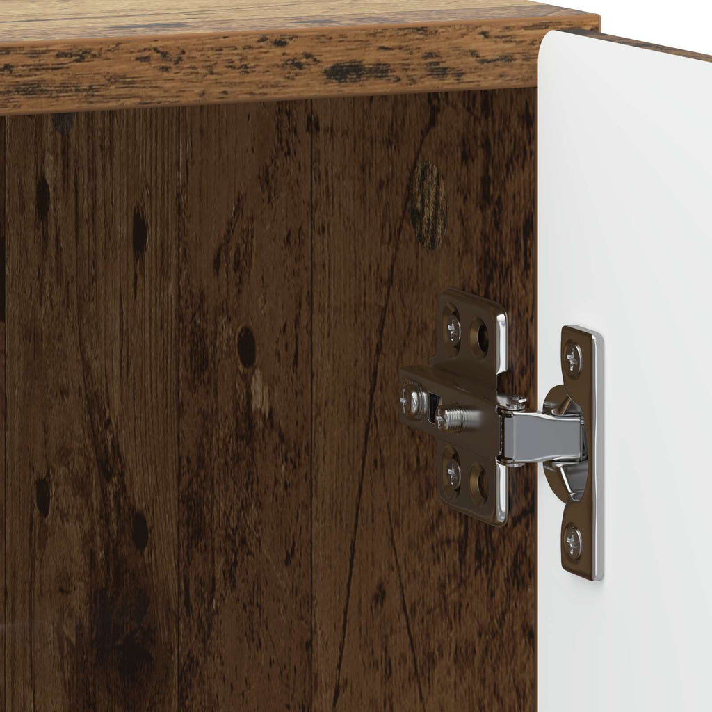 Armadio da Notte Legno antico 43 x 34,5 x 50 cm