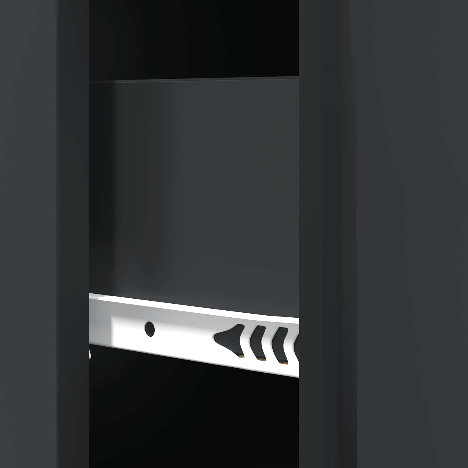 Mobile con Cassetti Nero 66 x 34,5 x 90 cm Legno ingegnerizzato