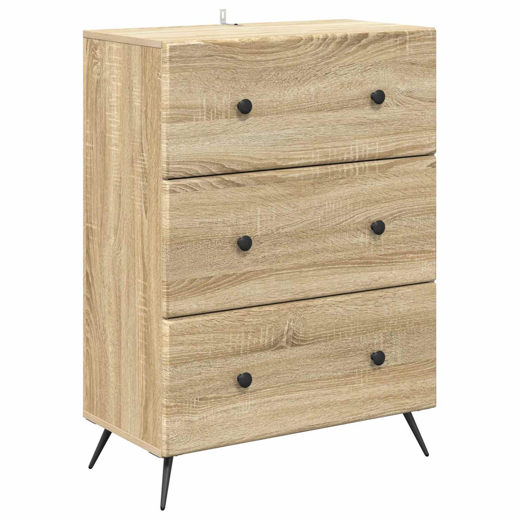 Mobile con Cassetti Rovere Sonoma 66 x 34,5 x 90 cm