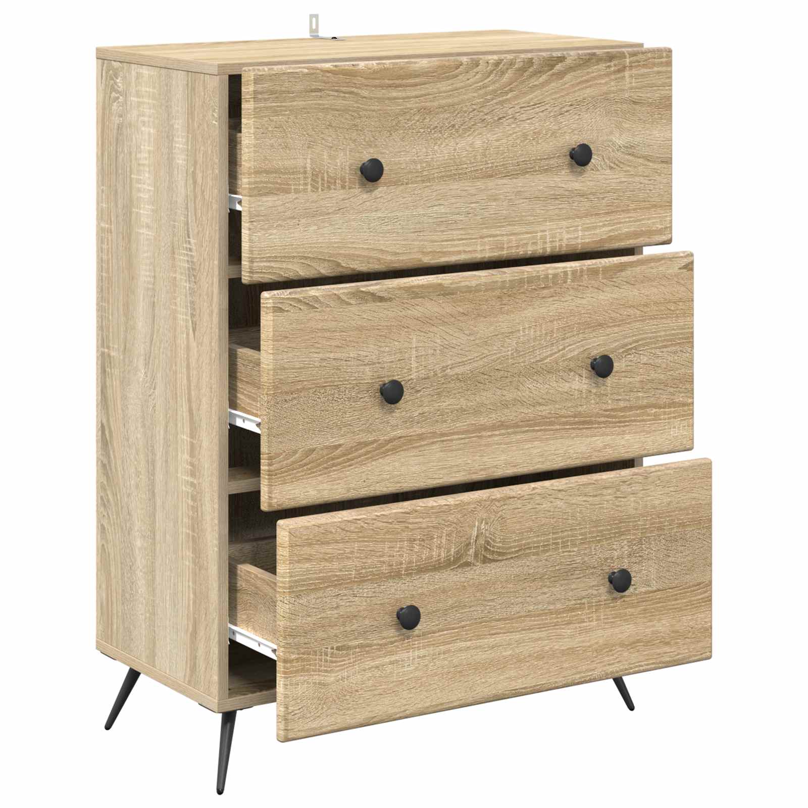 Mobile con Cassetti Rovere Sonoma 66 x 34,5 x 90 cm