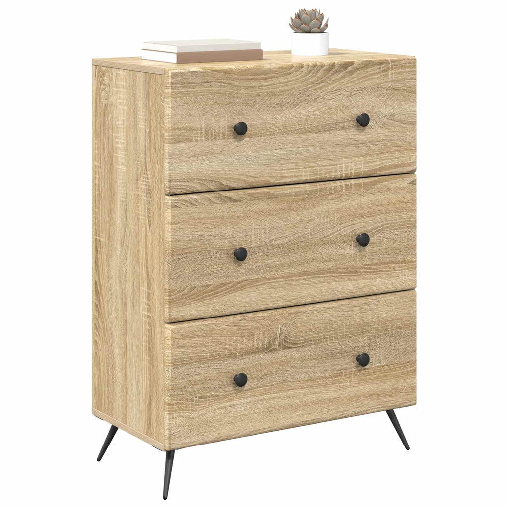 Mobile con Cassetti Rovere Sonoma 66 x 34,5 x 90 cm