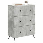 Mobile con Cassetti Grigio Cemento 66 x 34,5 x 90 cm