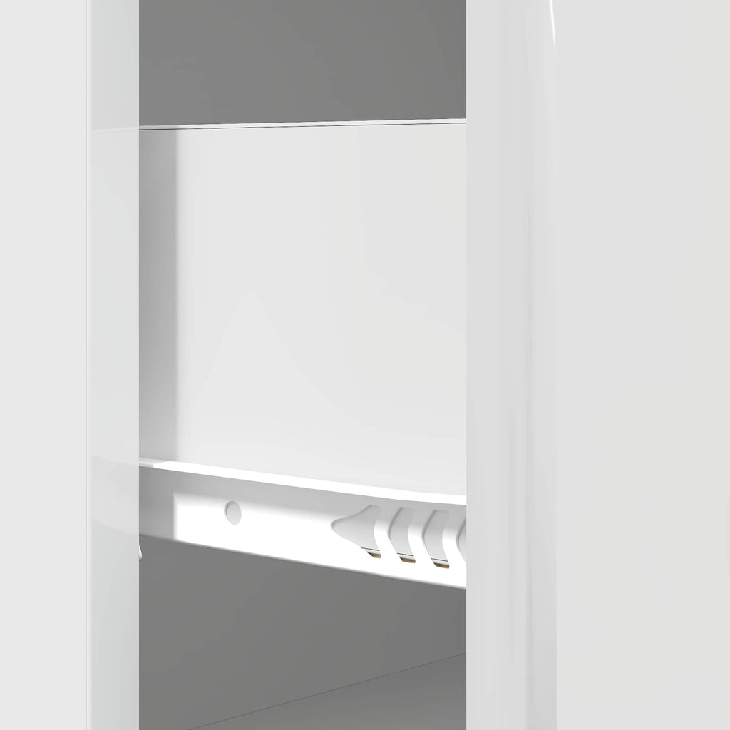 Mobile con Cassetti Bianco Lucido 66 x 34,5 x 90 cm