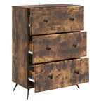 Mobile con Cassetti Rovere Fumo 66 x 34,5 x 90 cm