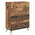 Mobile con Cassetti Legno antico 66 x 34,5 x 90 cm