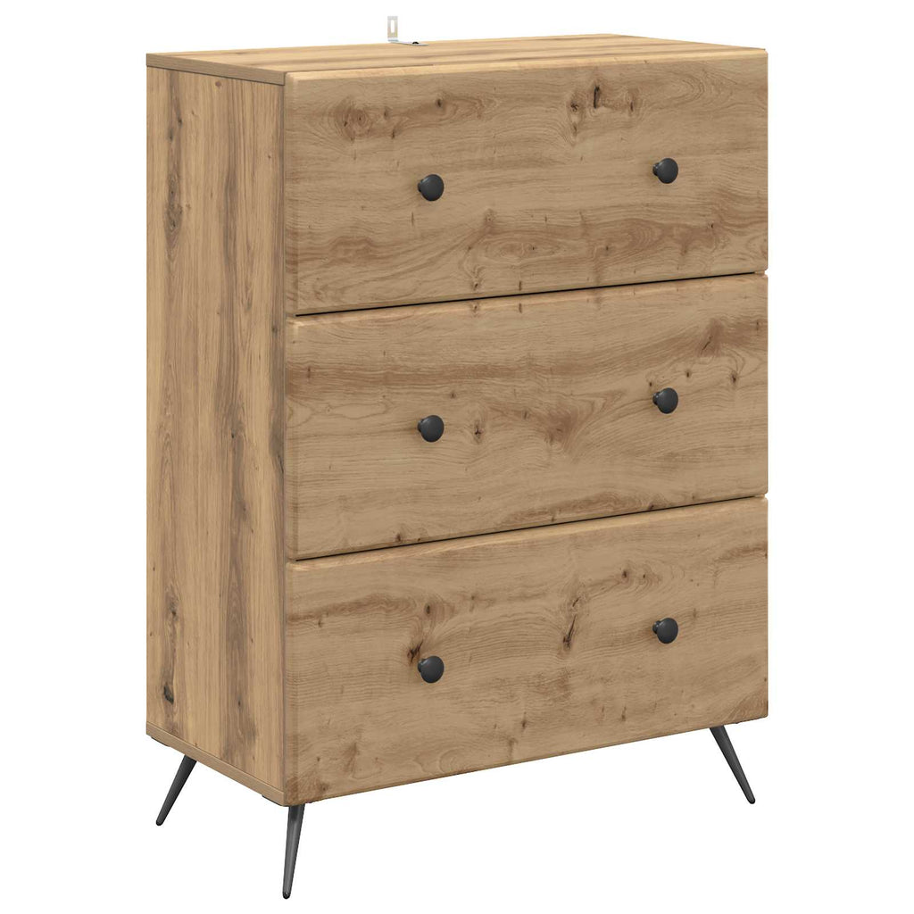 Mobile con Cassetti Rovere Artigianale 66 x 34,5 x 90 cm