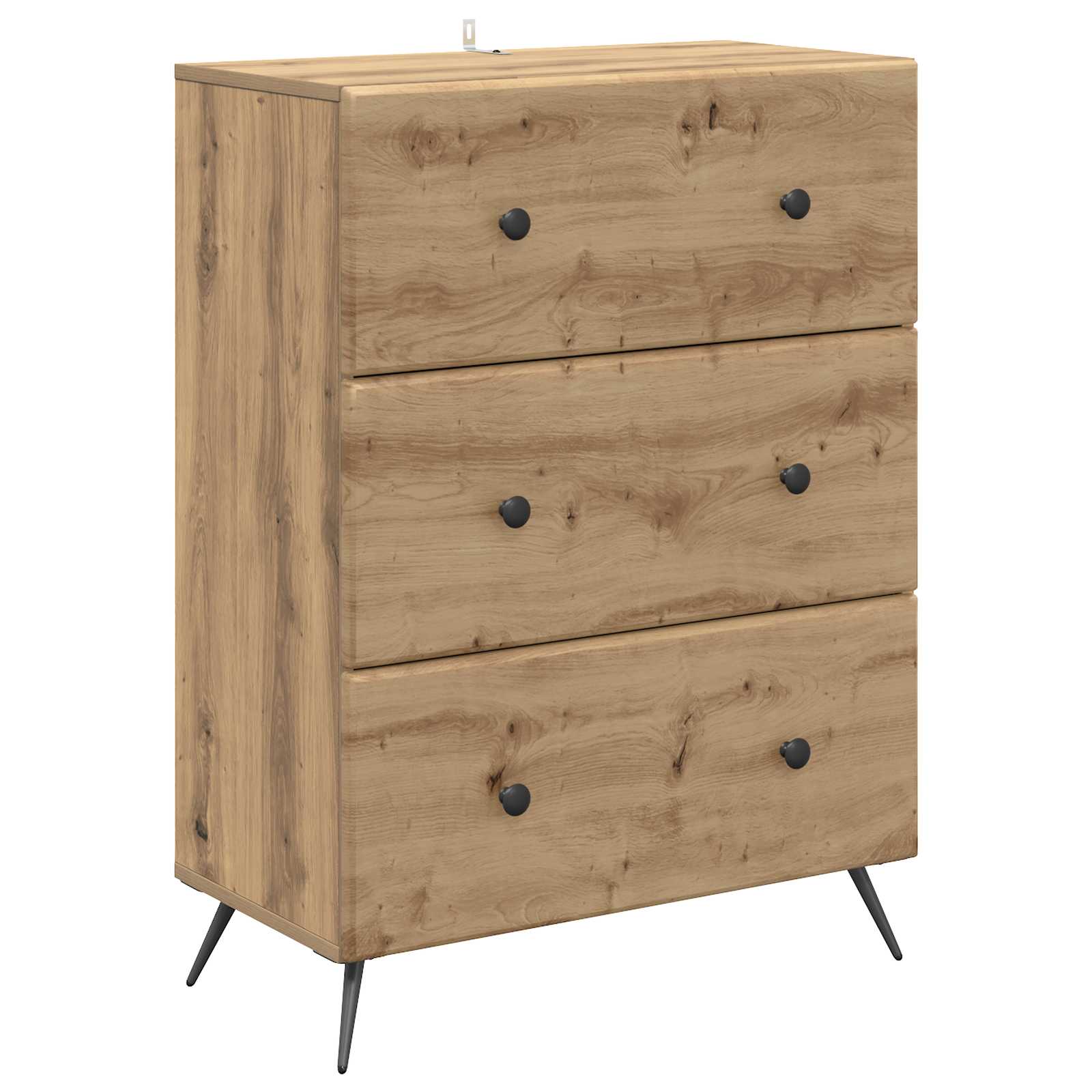 Mobile con Cassetti Rovere Artigianale 66 x 34,5 x 90 cm