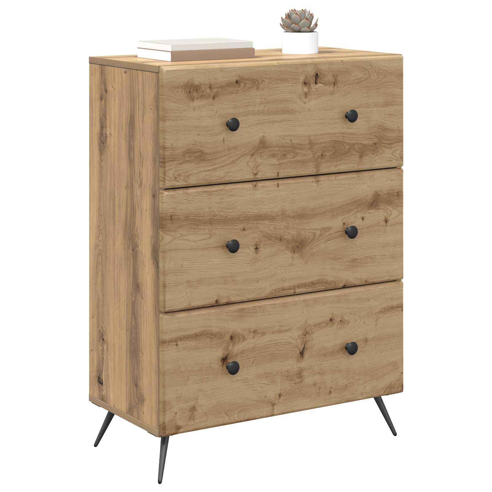 Mobile con Cassetti Rovere Artigianale 66 x 34,5 x 90 cm