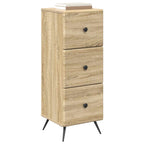 Mobile con Cassetti Rovere Sonoma 33 x 34,5 x 90 cm