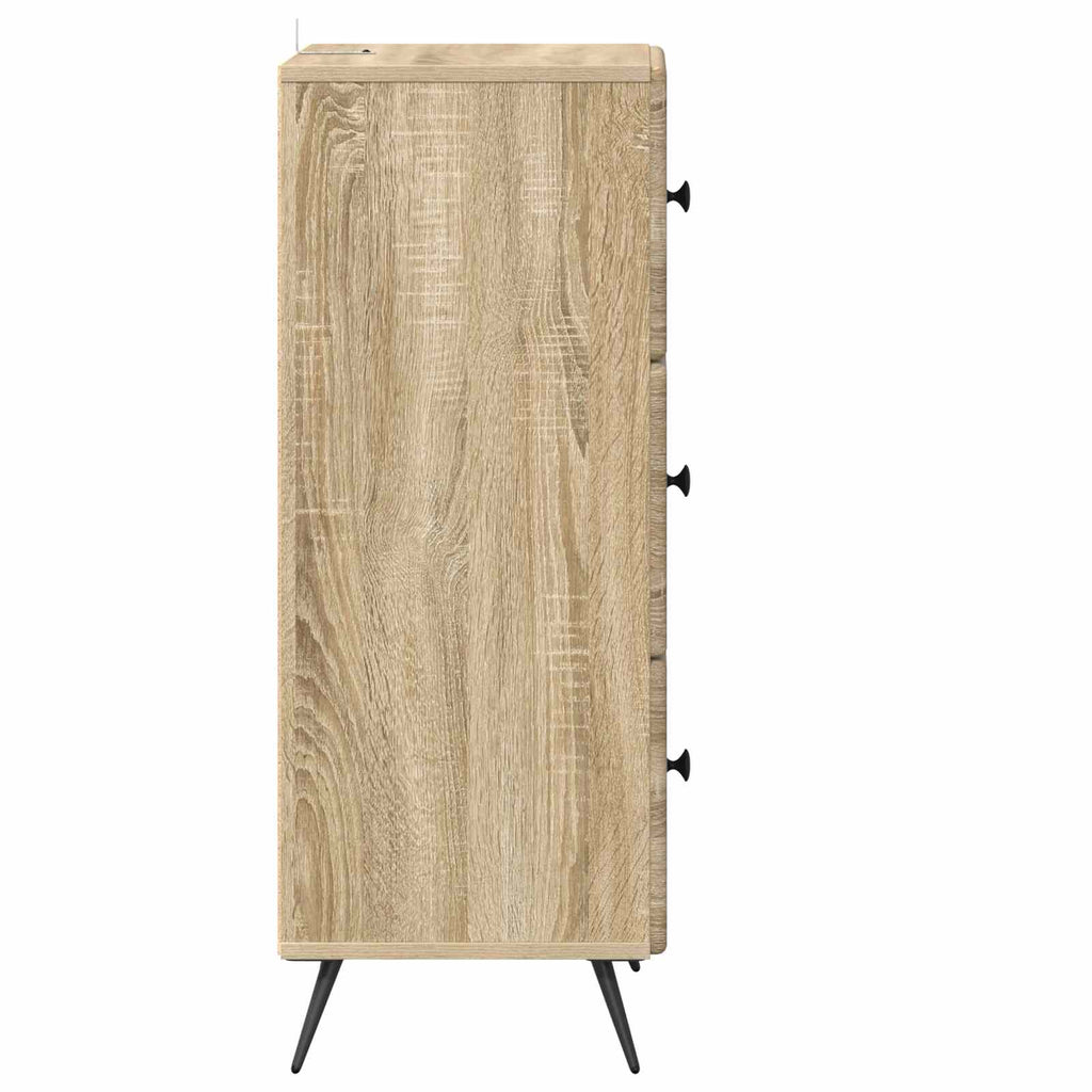 Mobile con Cassetti Rovere Sonoma 33 x 34,5 x 90 cm