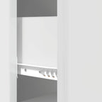 Mobile con Cassetti Bianco Lucido 33 x 34,5 x 90 cm