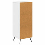 Mobile con Cassetti Bianco Lucido 33 x 34,5 x 90 cm