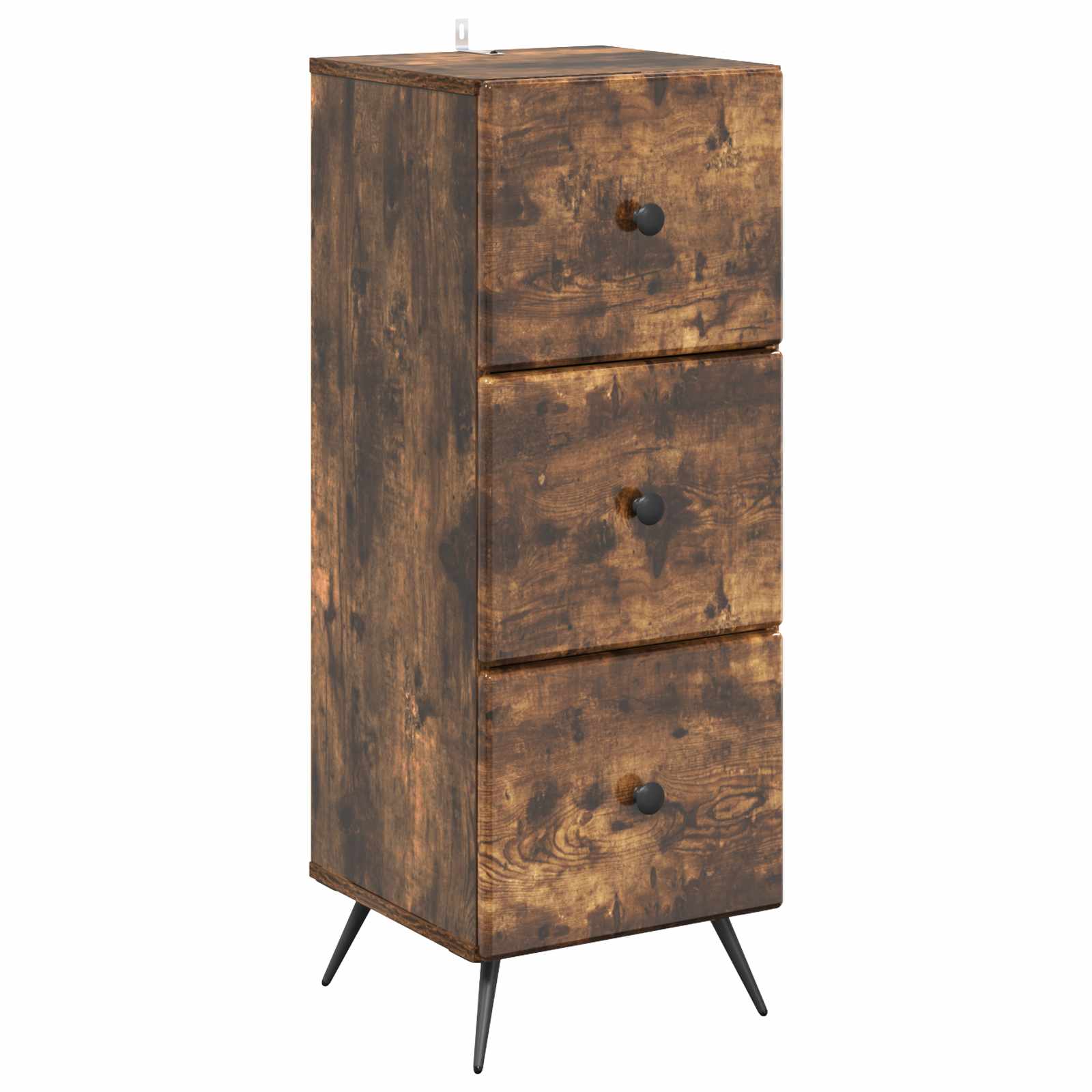 Mobile con Cassetti Rovere Fumo 33 x 34,5 x 90 cm