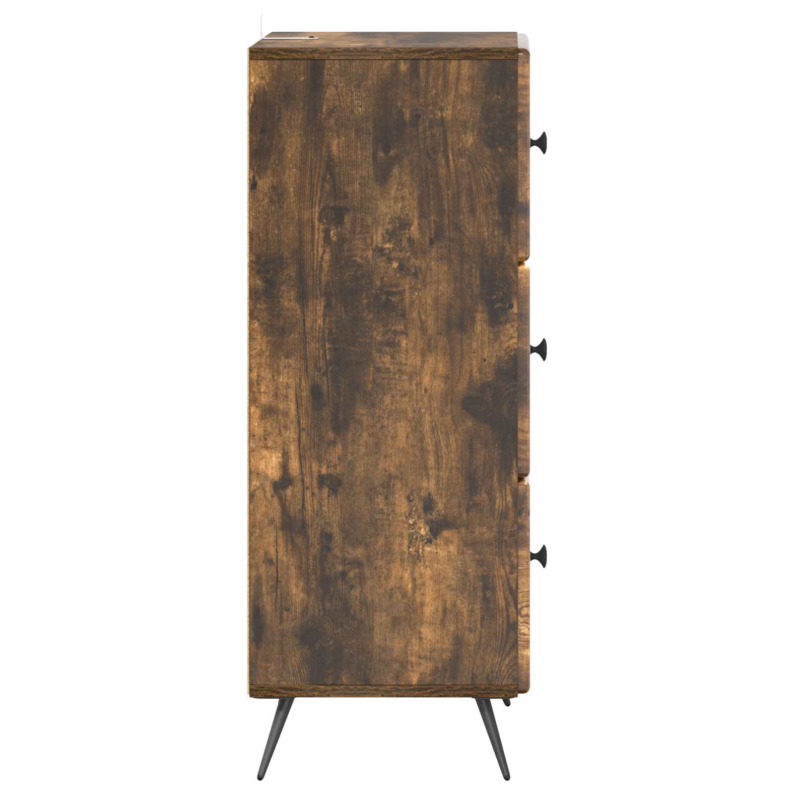 Mobile con Cassetti Rovere Fumo 33 x 34,5 x 90 cm