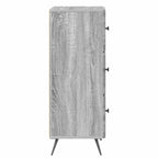Mobile con Cassetti Grigio Sonoma 33 x 34,5 x 90 cm