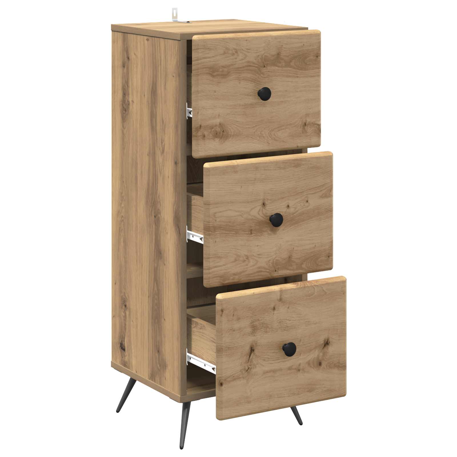 Mobile con Cassetti Rovere Artigianale 33 x 34,5 x 90 cm