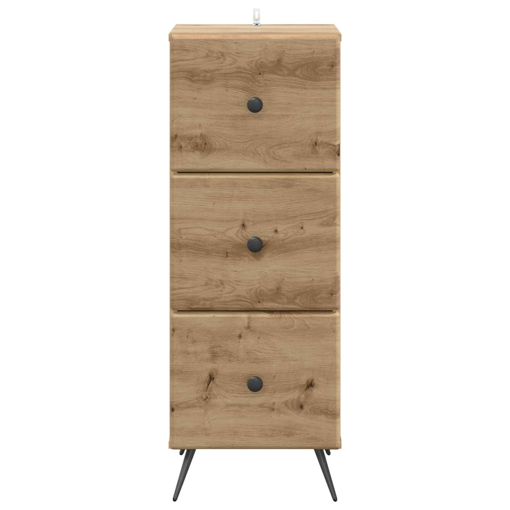 Mobile con Cassetti Rovere Artigianale 33 x 34,5 x 90 cm