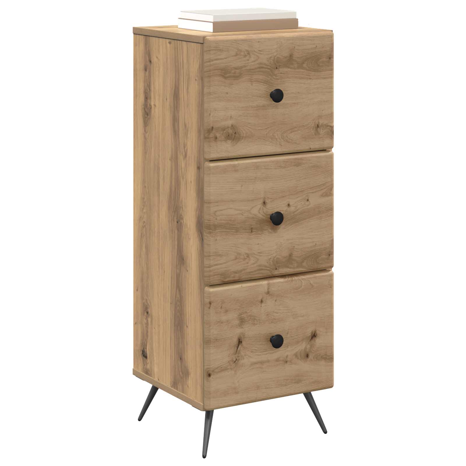 Mobile con Cassetti Rovere Artigianale 33 x 34,5 x 90 cm