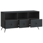 Mobile TV Nero 102 x 34,5 x 50 cm Legno ingegnerizzato