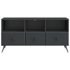 Mobile TV Nero 102 x 34,5 x 50 cm Legno ingegnerizzato
