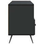 Mobile TV Nero 102 x 34,5 x 50 cm Legno ingegnerizzato