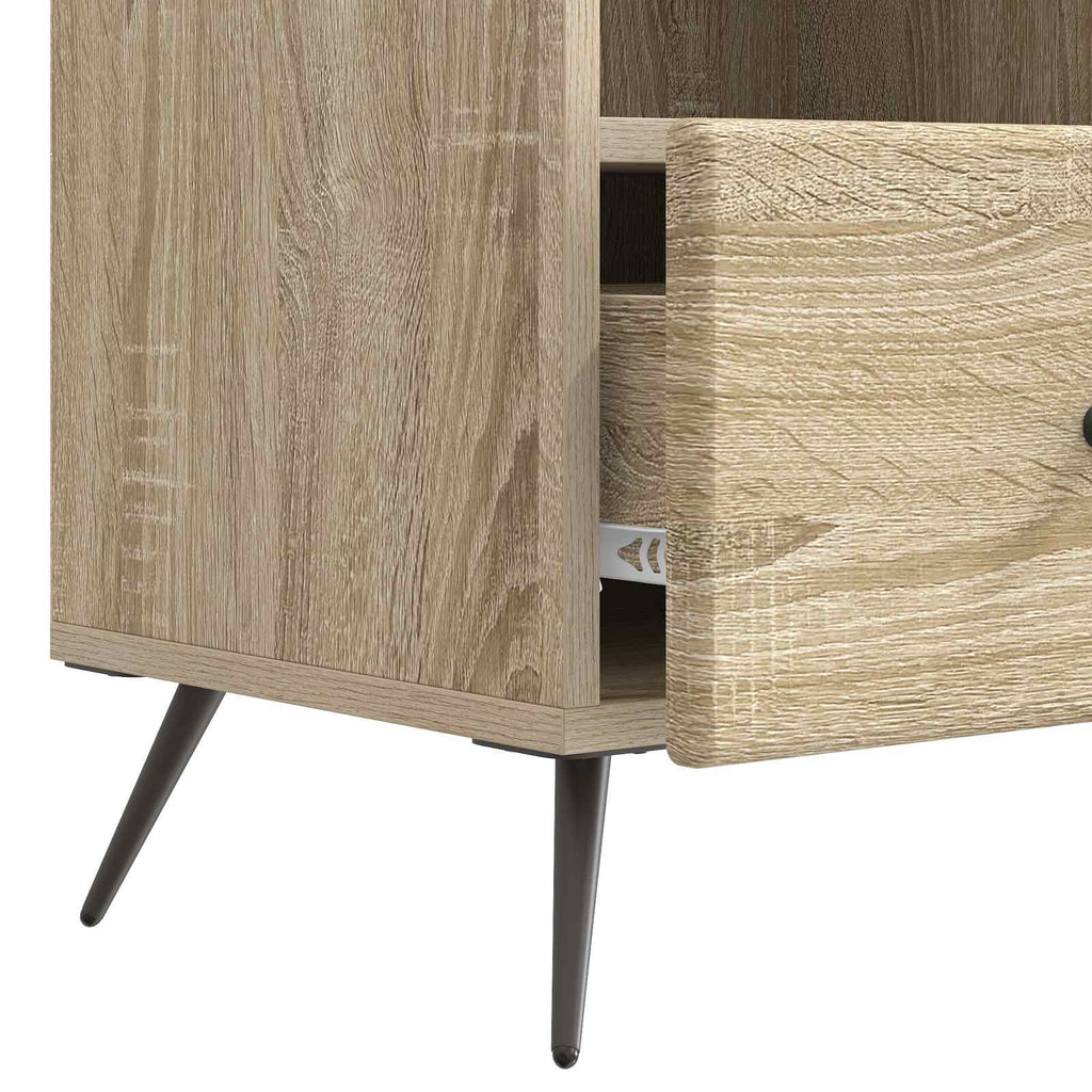 Mobile TV Rovere Sonoma 102 x 34,5 x 50 cm Legno ingegnerizzato