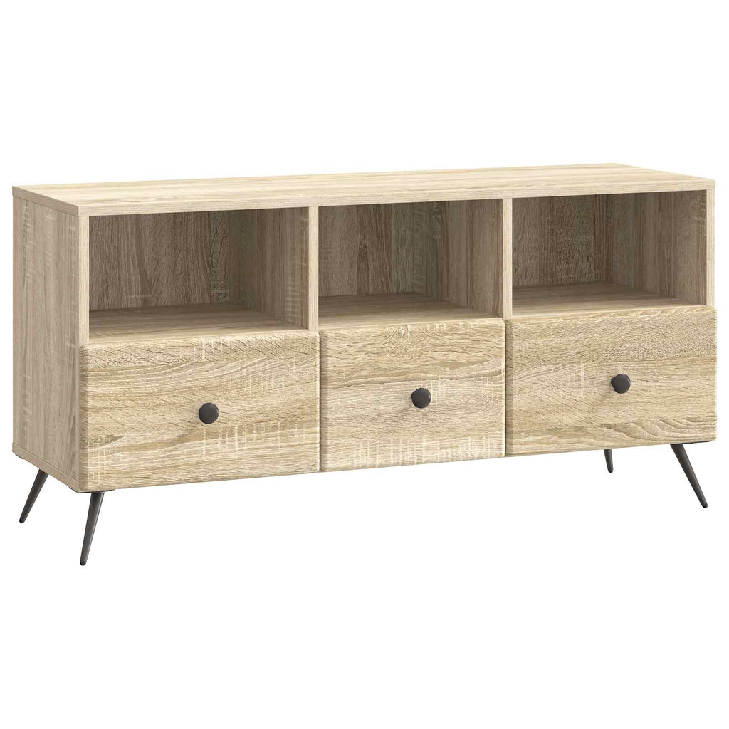 Mobile TV Rovere Sonoma 102 x 34,5 x 50 cm Legno ingegnerizzato