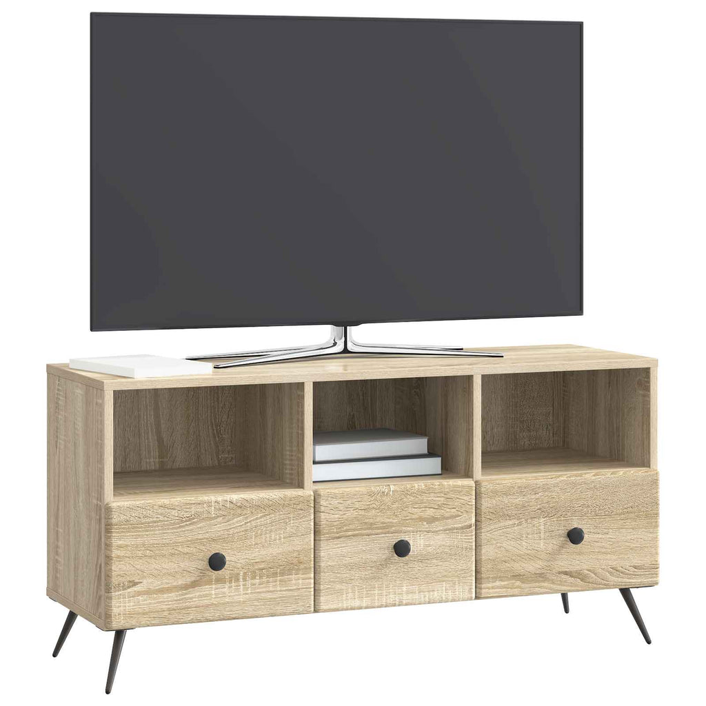 Mobile TV Rovere Sonoma 102 x 34,5 x 50 cm Legno ingegnerizzato