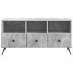 Mobile TV con cassetto Grigio Cemento 102 x 34,5 x 50 cm