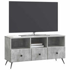 Mobile TV con cassetto Grigio Cemento 102 x 34,5 x 50 cm