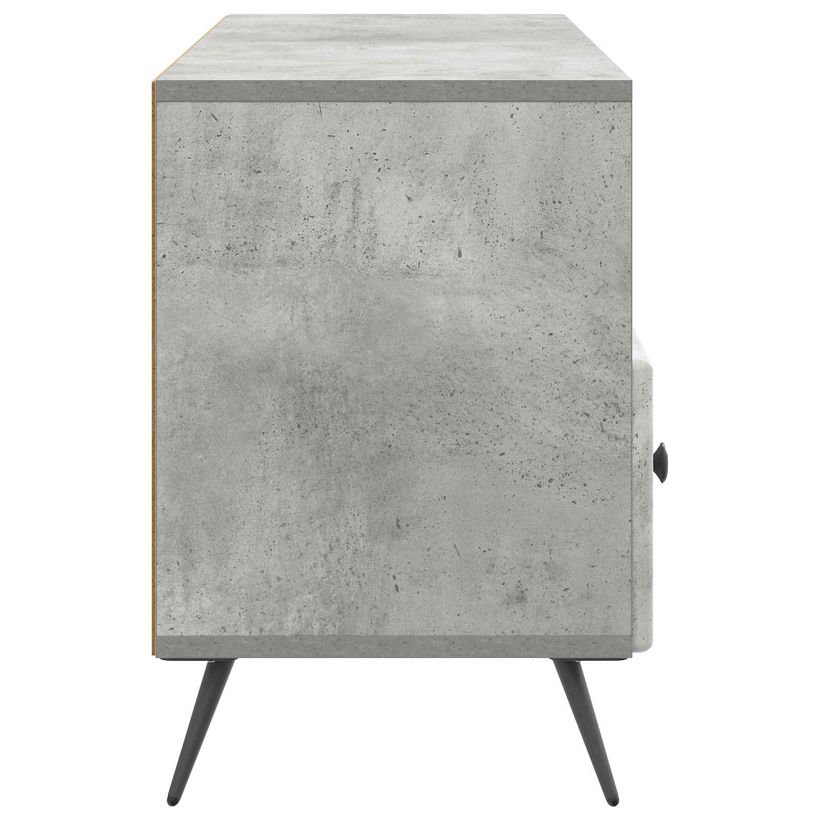 Mobile TV con cassetto Grigio Cemento 102 x 34,5 x 50 cm