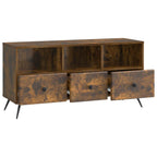 Mobile TV Rovere Fumo 102 x 34,5 x 50 cm Legno ingegnerizzato