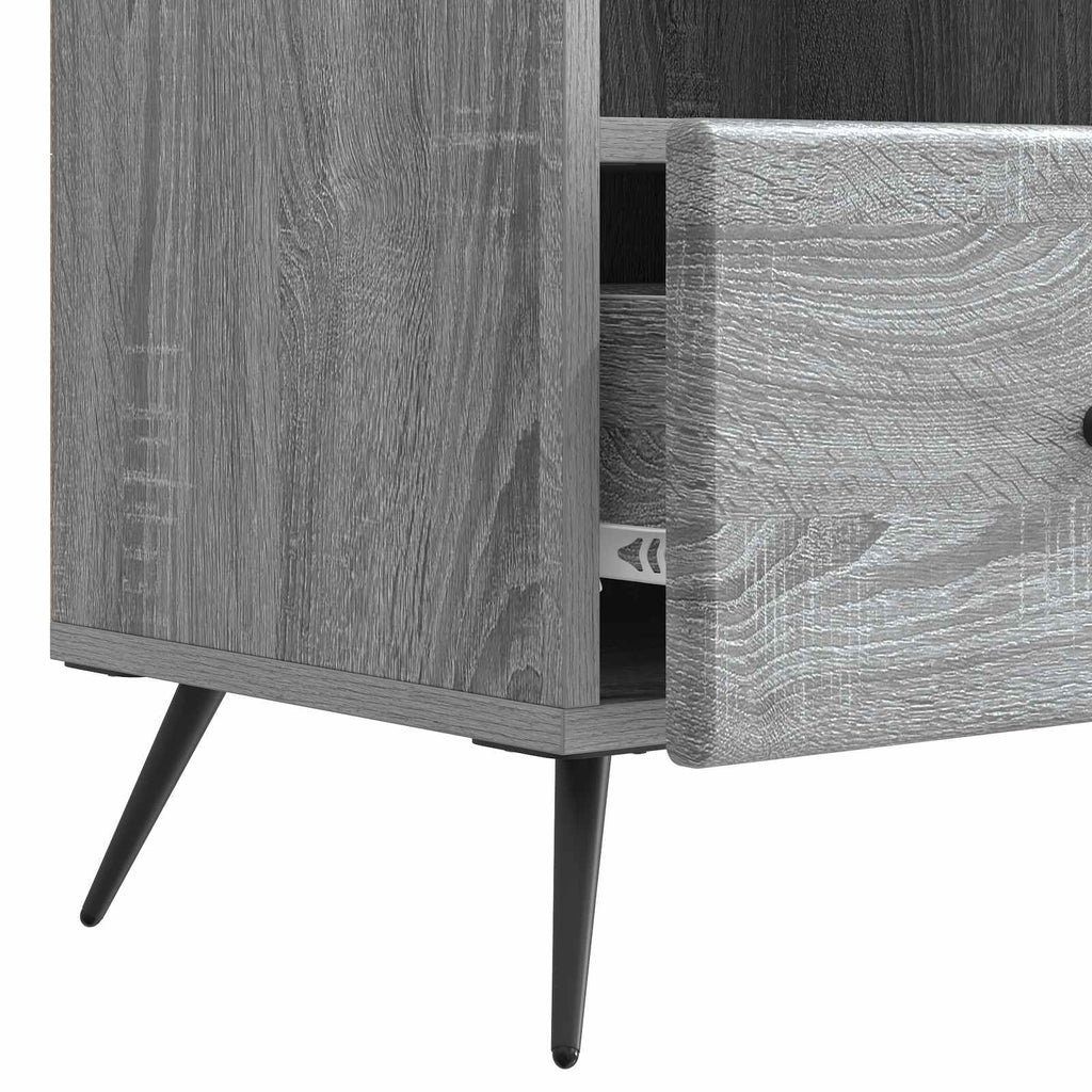 Mobile TV Grigio Sonoma 102 x 34,5 x 50 cm Legno ingegnerizzato