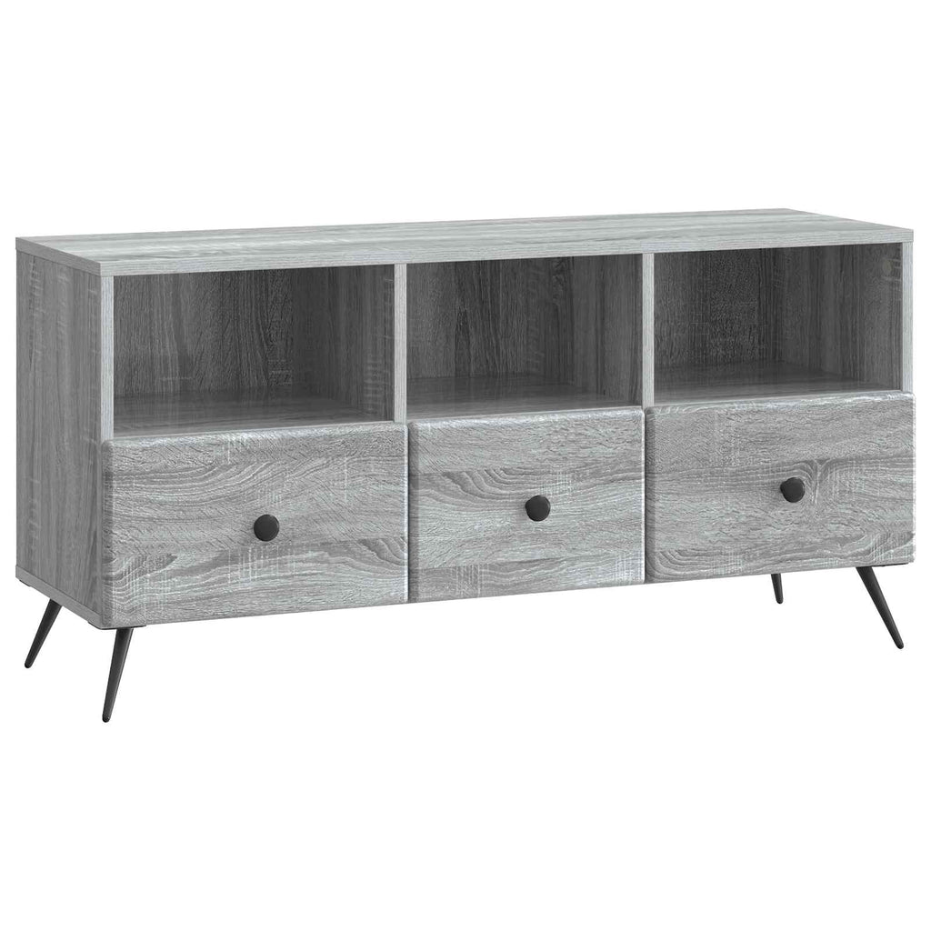 Mobile TV Grigio Sonoma 102 x 34,5 x 50 cm Legno ingegnerizzato