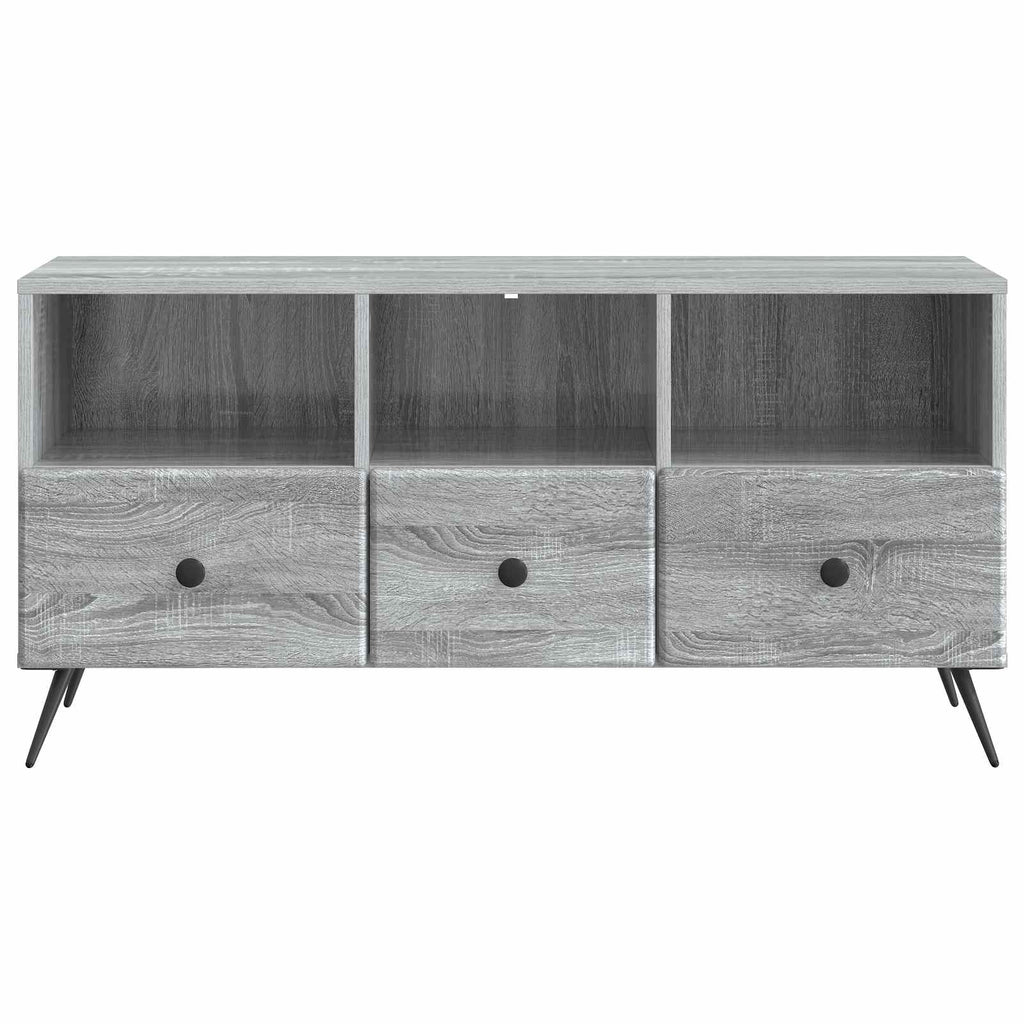 Mobile TV Grigio Sonoma 102 x 34,5 x 50 cm Legno ingegnerizzato