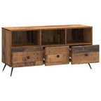 Mobile TV Legno antico 102 x 34,5 x 50 cm Legno ingegnerizzato