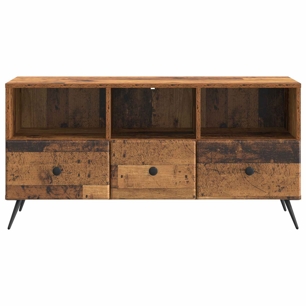 Mobile TV Legno antico 102 x 34,5 x 50 cm Legno ingegnerizzato