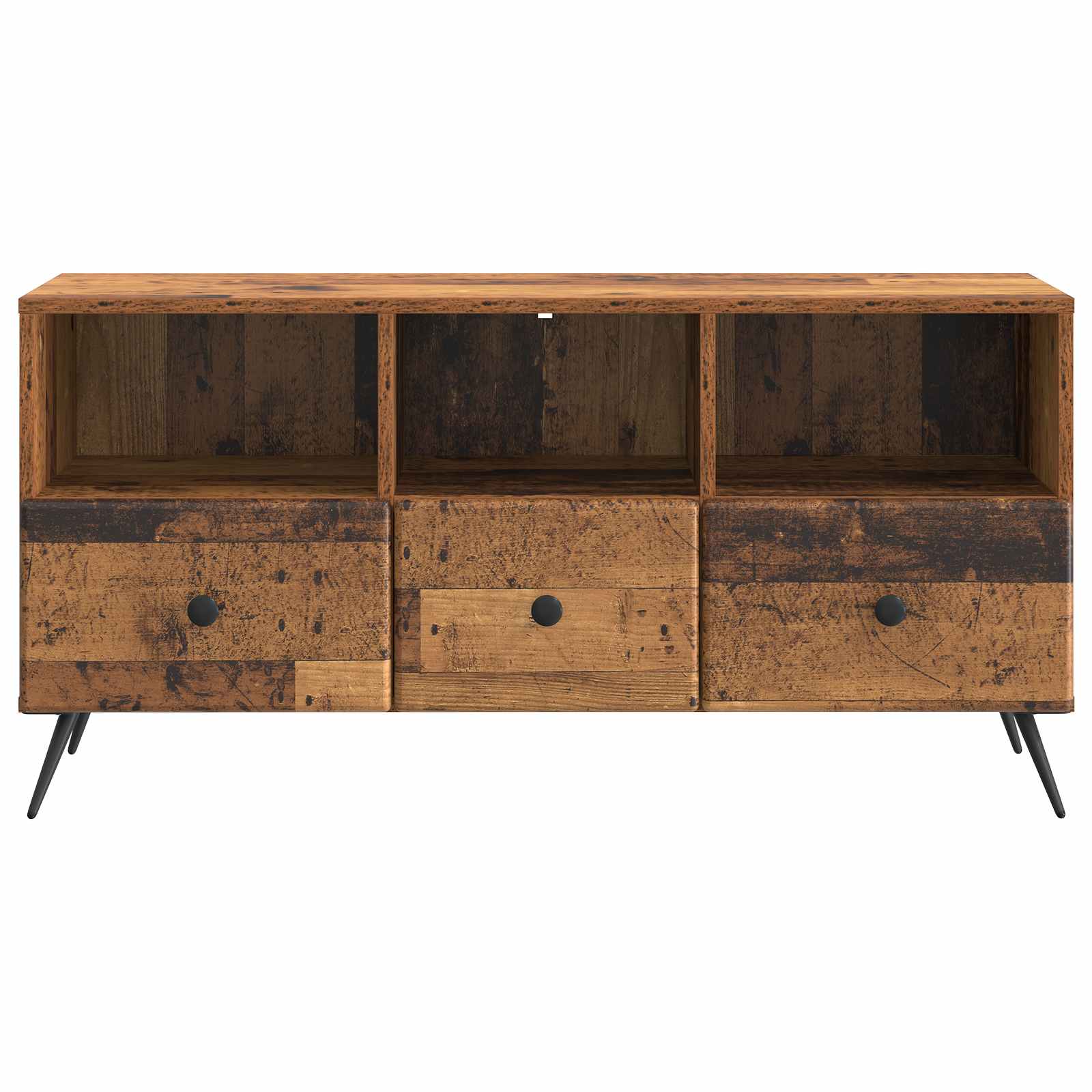 Mobile TV Legno antico 102 x 34,5 x 50 cm Legno ingegnerizzato