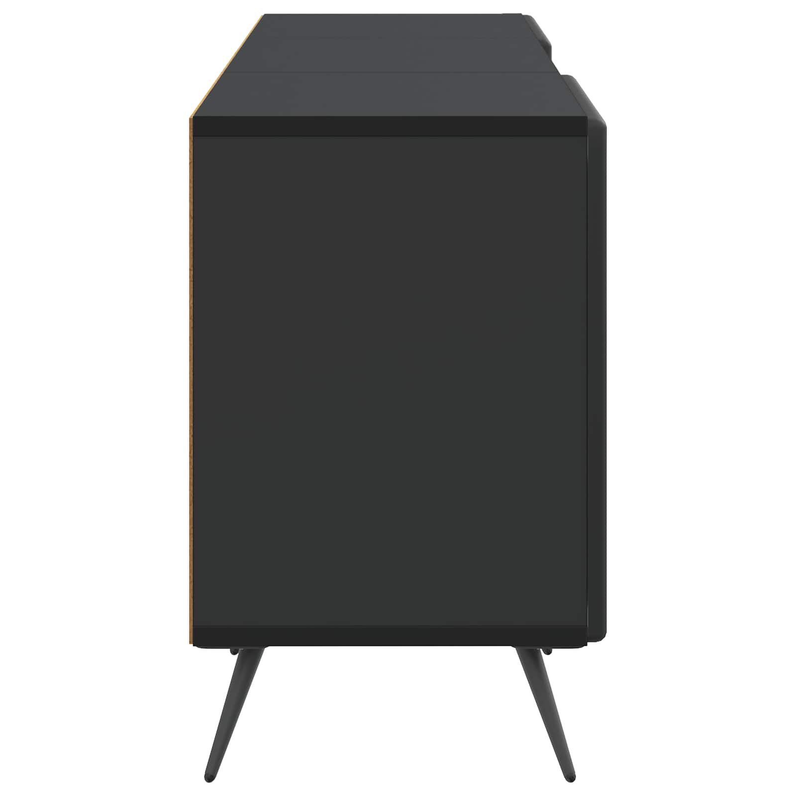Mobile TV Nero 150 x 31 x 50 cm Legno ingegnerizzato