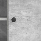 Mobile TV Grigio Cemento 150 x 31 x 50 cm Legno ingegnerizzato