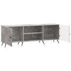 Mobile TV Grigio Cemento 150 x 31 x 50 cm Legno ingegnerizzato