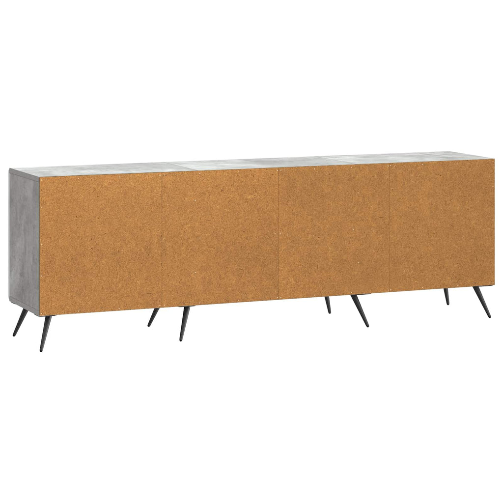 Mobile TV Grigio Cemento 150 x 31 x 50 cm Legno ingegnerizzato