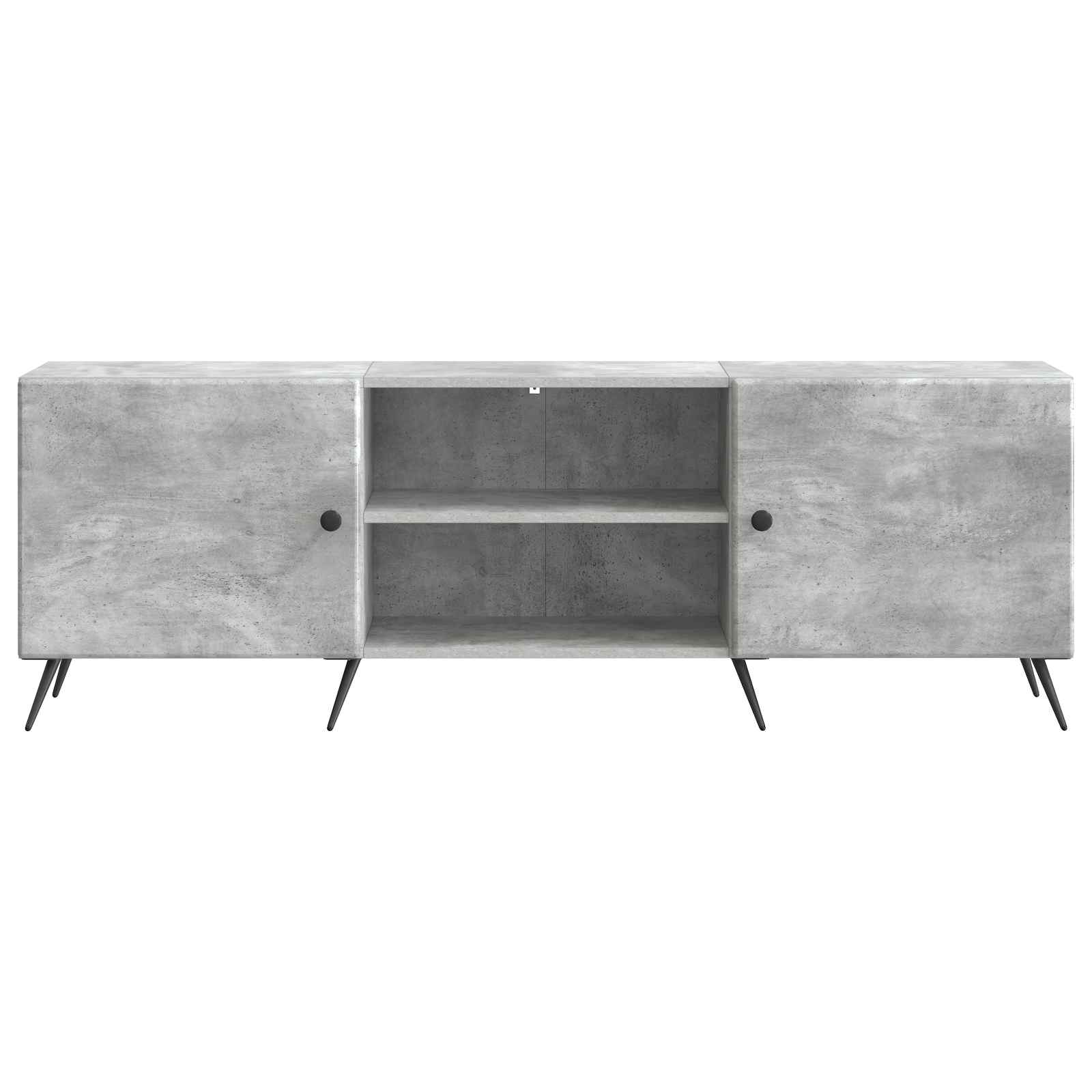 Mobile TV Grigio Cemento 150 x 31 x 50 cm Legno ingegnerizzato