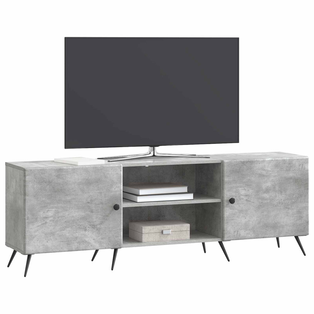 Mobile TV Grigio Cemento 150 x 31 x 50 cm Legno ingegnerizzato