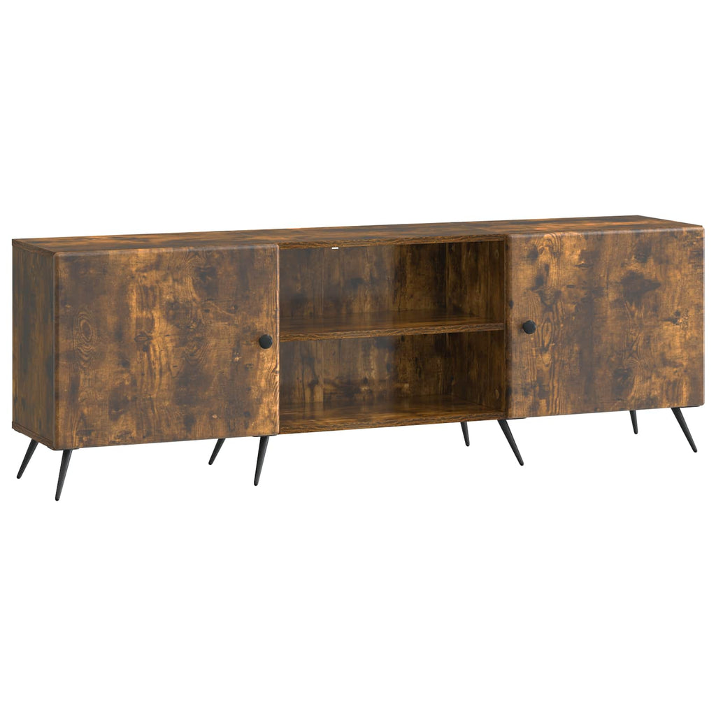 Mobile TV Rovere Fumo 150 x 31 x 50 cm Legno ingegnerizzato