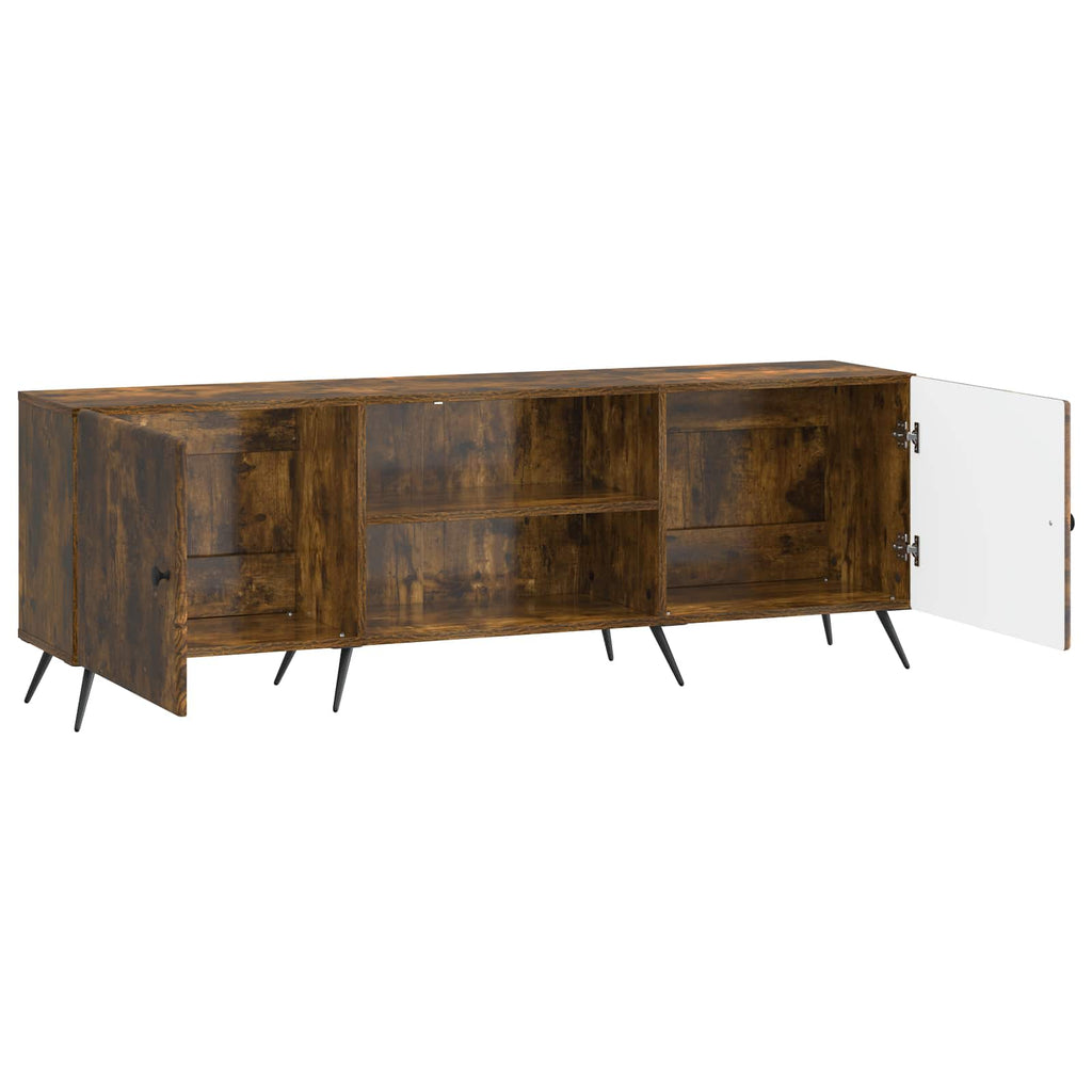 Mobile TV Rovere Fumo 150 x 31 x 50 cm Legno ingegnerizzato